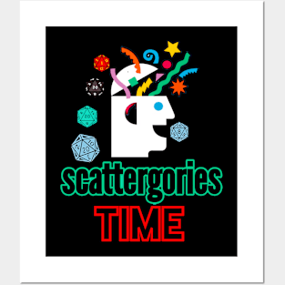 scattergories Posters and Art